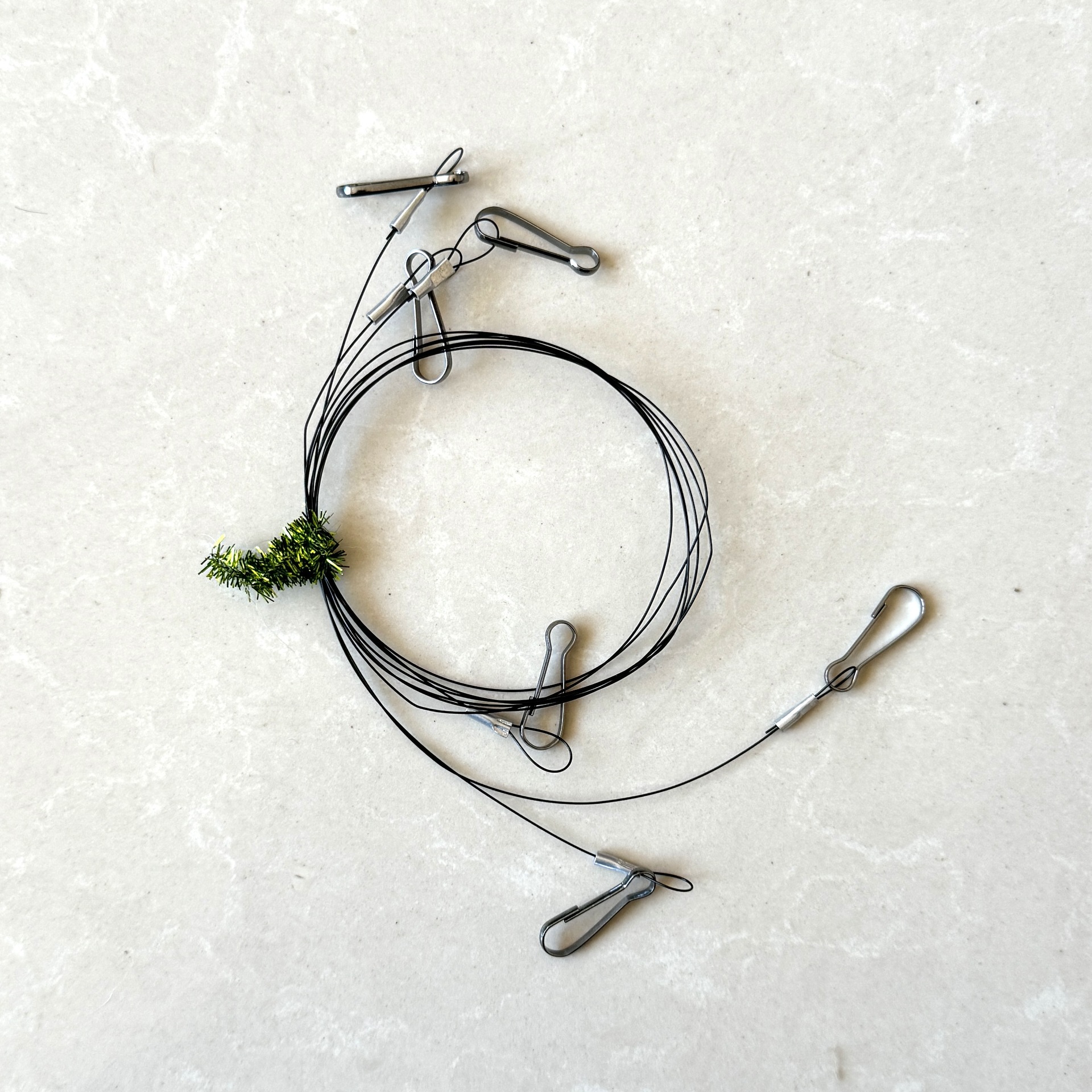 고양이 장난감 막대 교체용 머리 전용 끈